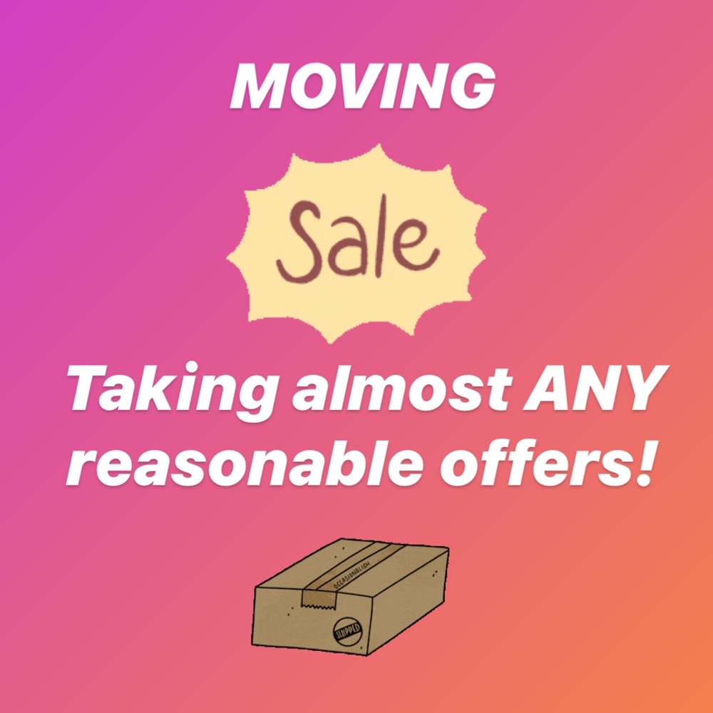 💜🌟 MOVING SALE!! 🌟💜